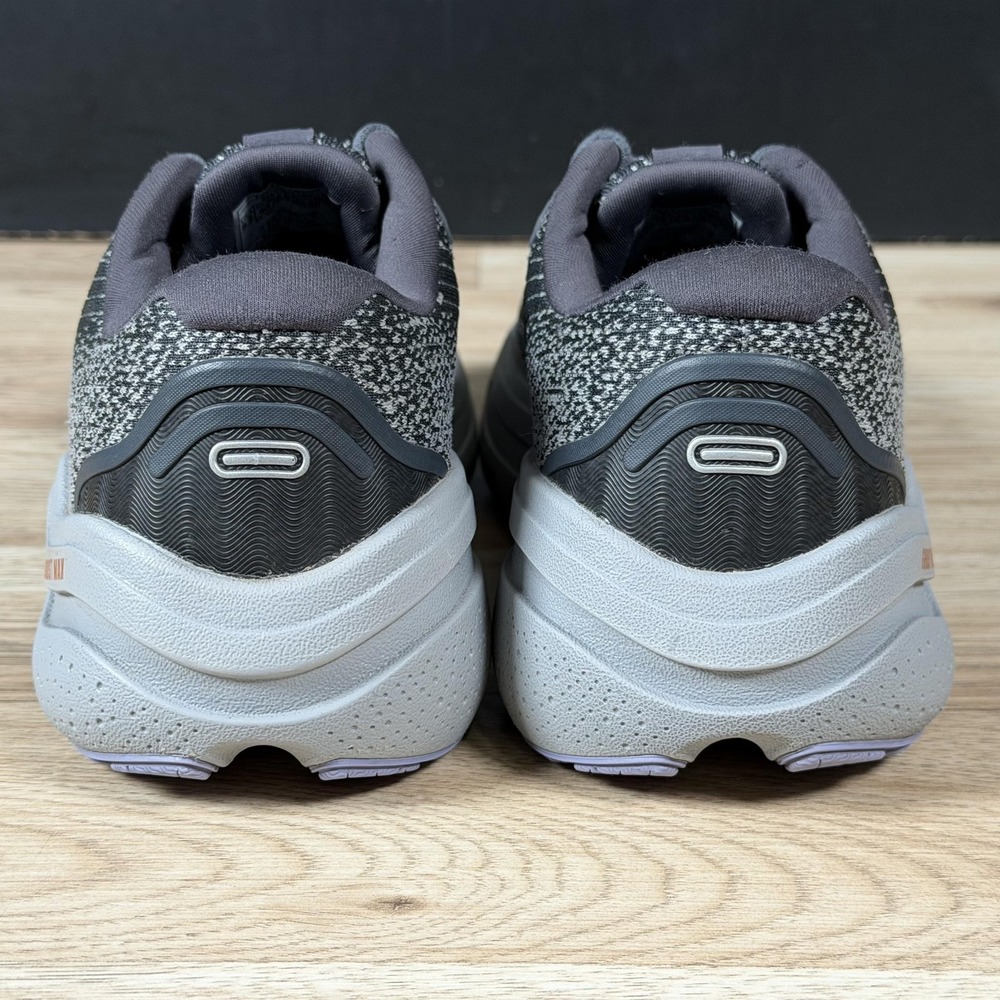 Brooks Ghost 2 Max Shoes Womens Size 8.5 Gray Purple Running Athletic Sneakers - Picture 6 of 10